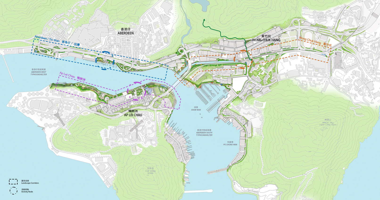 Landscape Concept Plan for IIS Focus Areas
